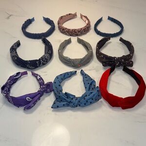 Set of Nine Girls’ Headbands
